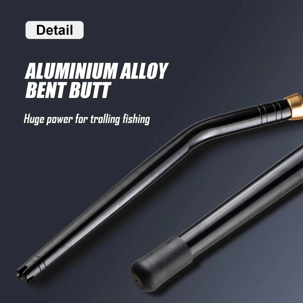 Trolling Rod Saltwater Offshore Heavy Roller Rod Bent Butt Trolling Rod Big Game