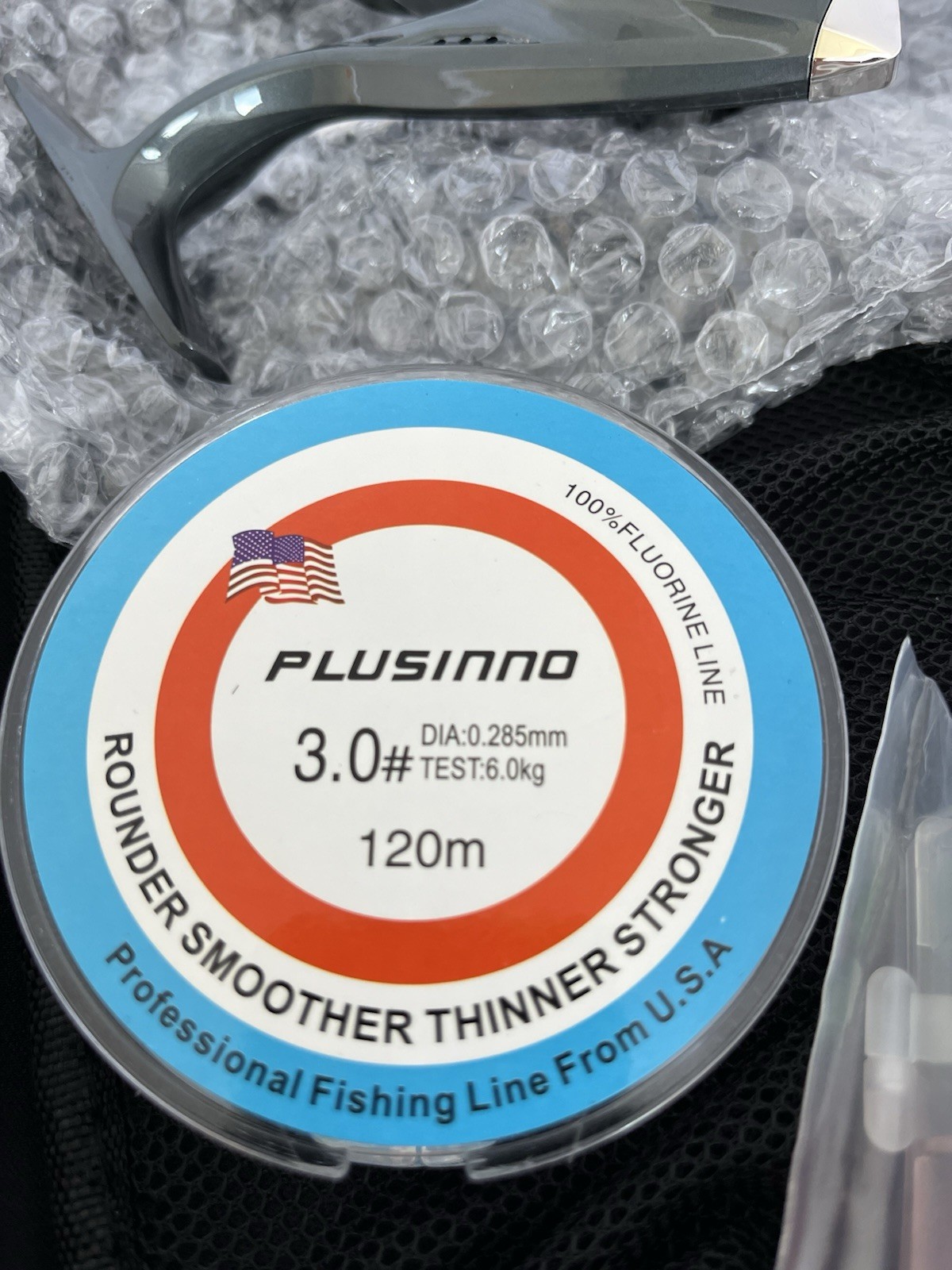 PLUSINNO HA3000 Telescopic Fishing Rod and Reel Combo In Case~~NOB~Never Used