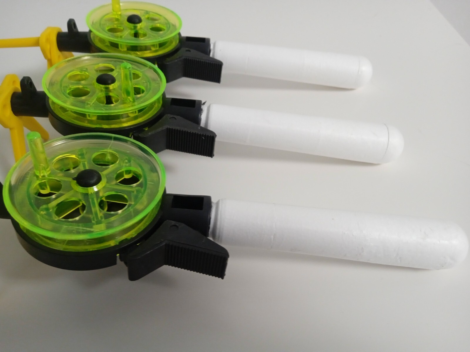 3 pcs Ice winter fishing rod ice vertical jig mormyshka