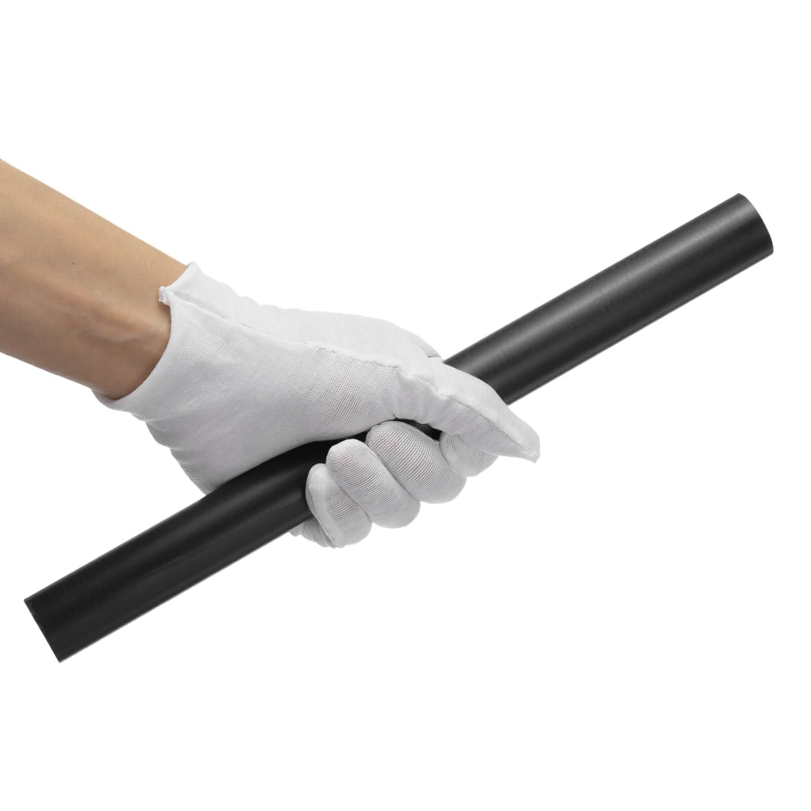 Black Round ABS Plastic Rods 1-inch Diameter and 12-inch Length Rigid Insulat…
