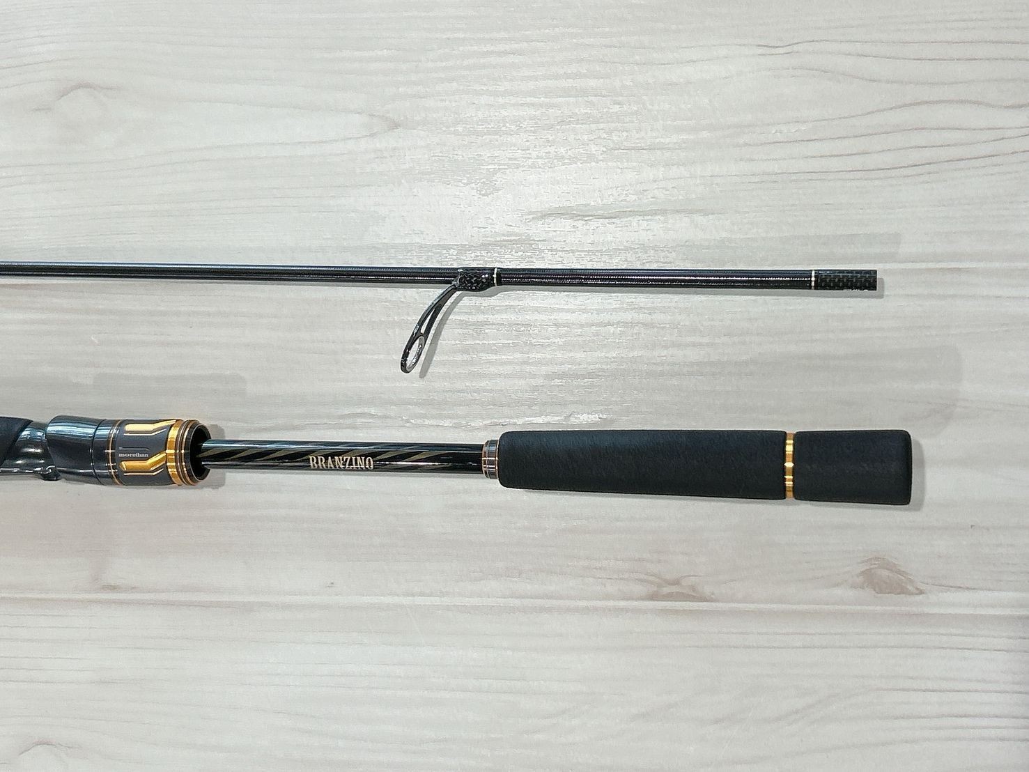 Daiwa More Than Branzino EX AGS 87LML Spinning Rod Used Guide Wear
