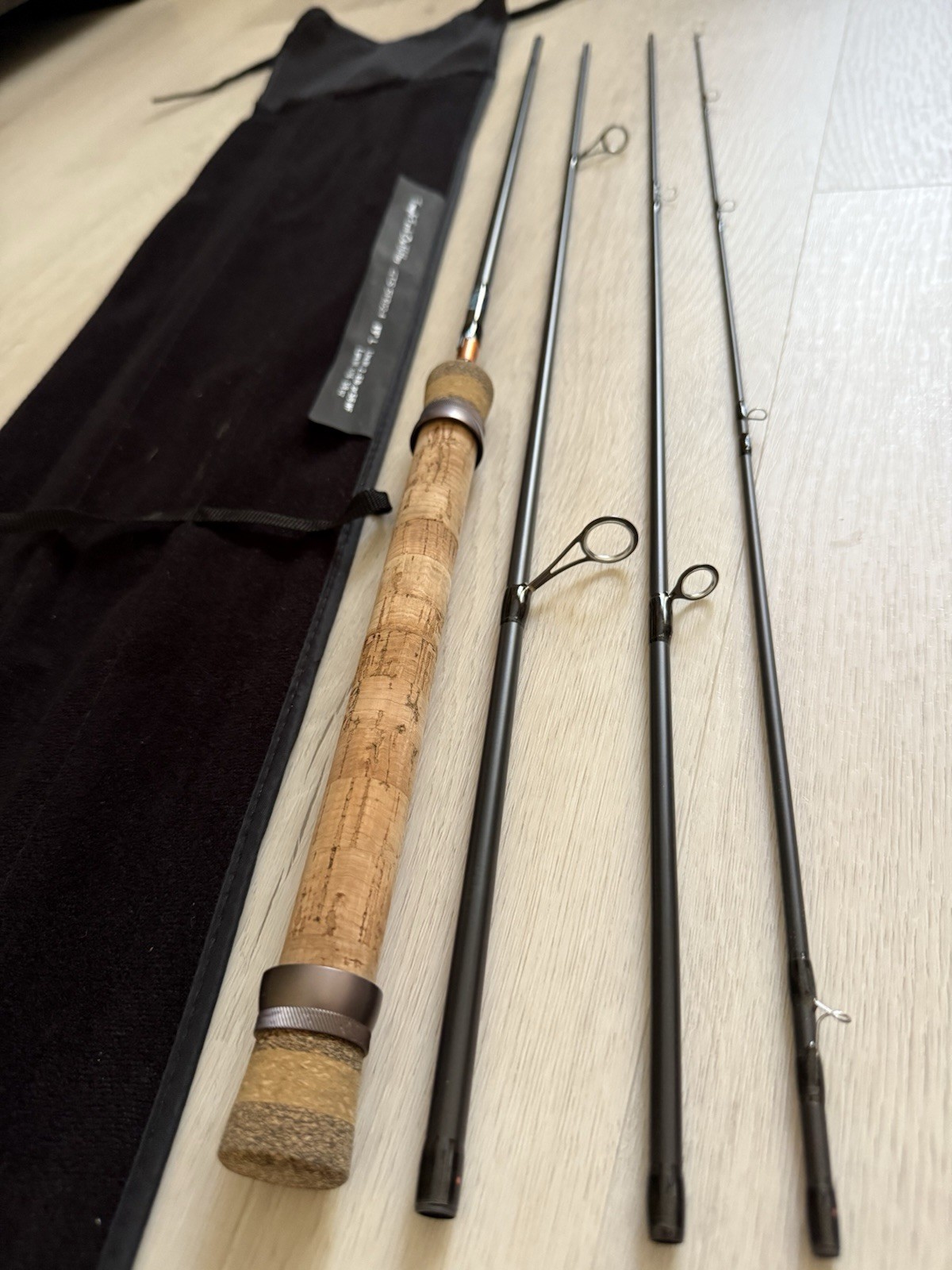 Two New Temple Fork Outfitters GTS SF802-4 8’0″ Fishing Rods (4 piece)