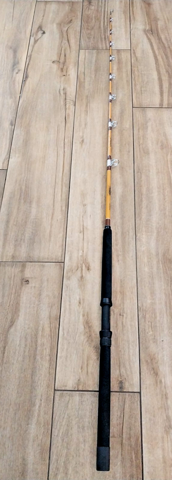 VTE YLW SABRE 6FT SALTWATER ROD 15- 40 LBS. CUSTOM WRAPPED NEW COMPONENTS