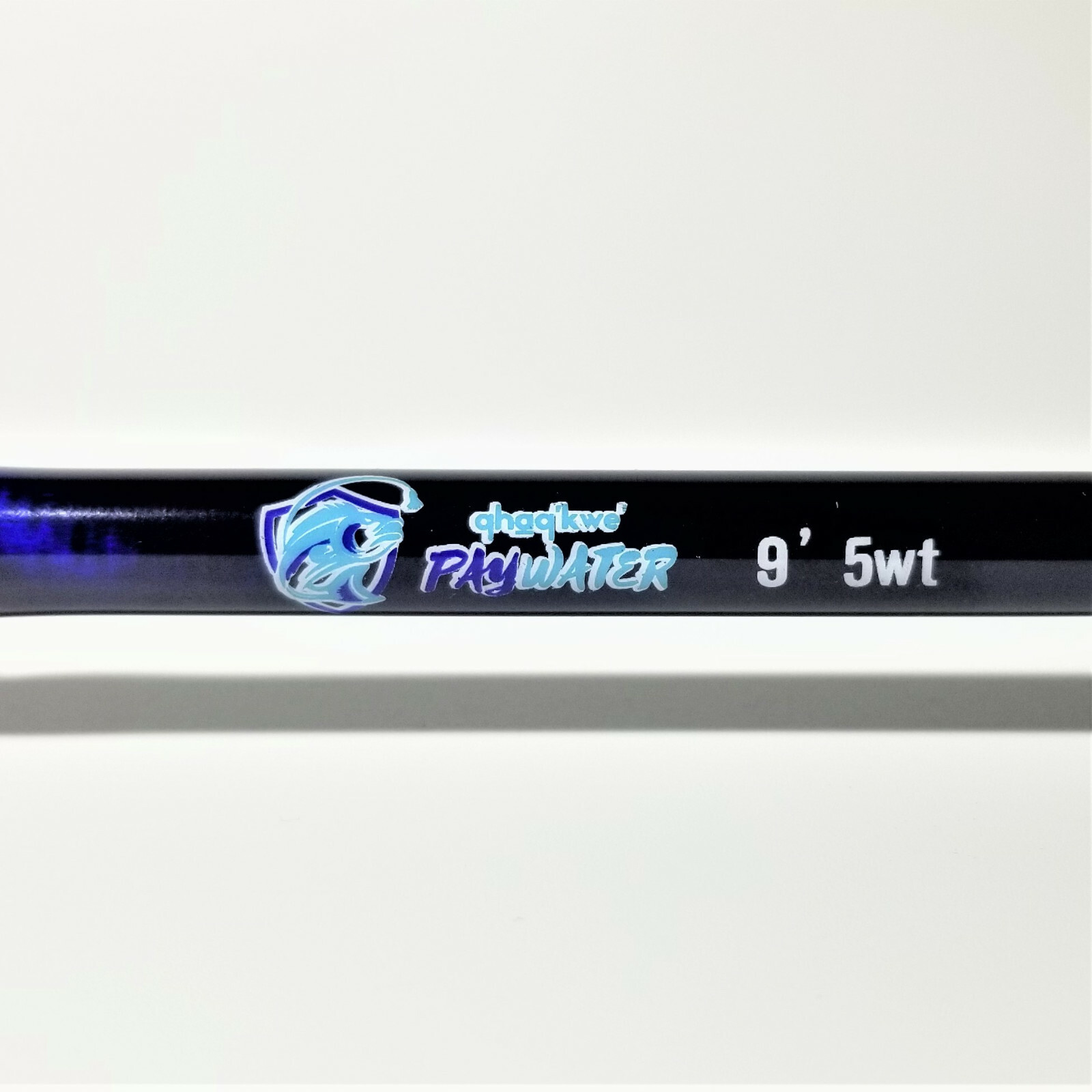 PayWater BLUE 9′ 5wt Medium Action IM6 Carbon Fly Rod Snake Guides 4pc R&R Case