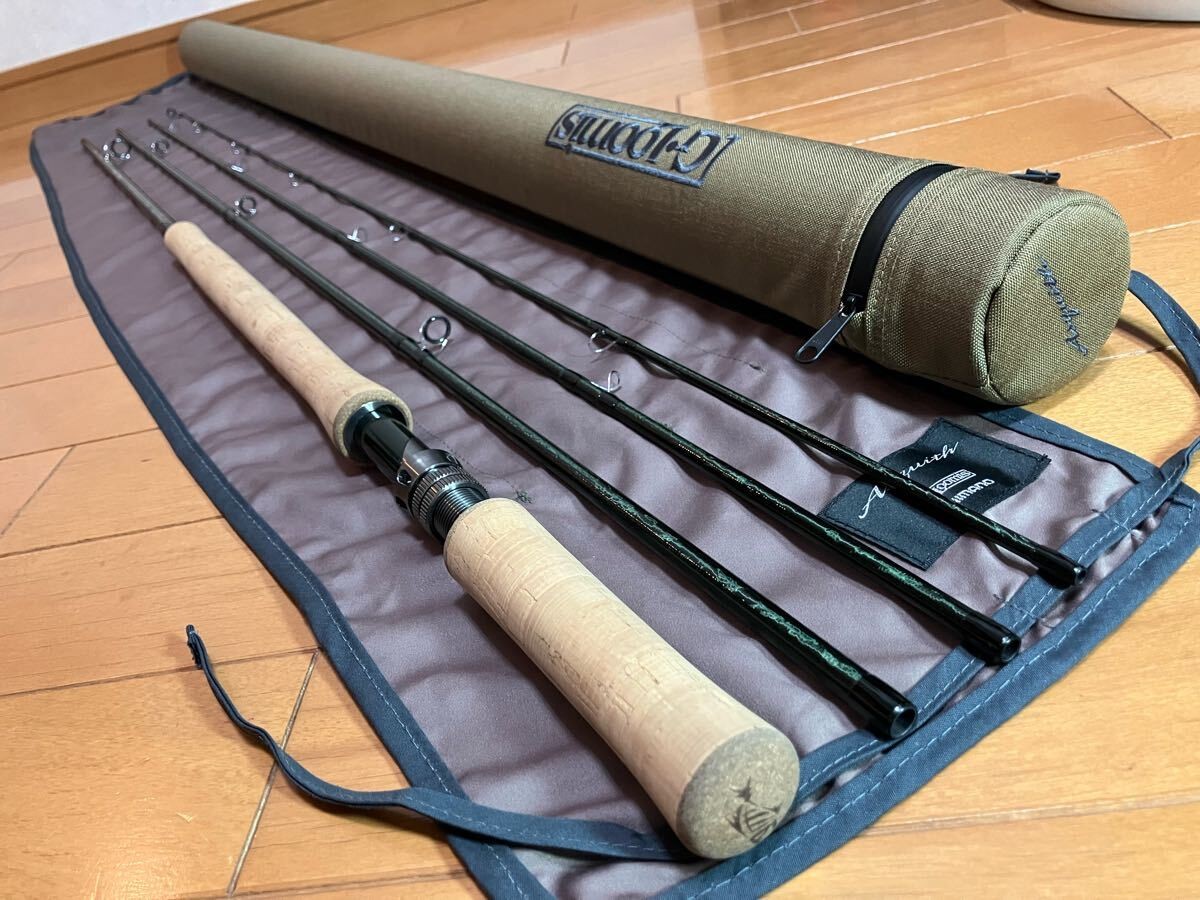 G Loomis Fly Rod Asquith J1266 #6 12ft6inch 4 pieces Fly Fishing