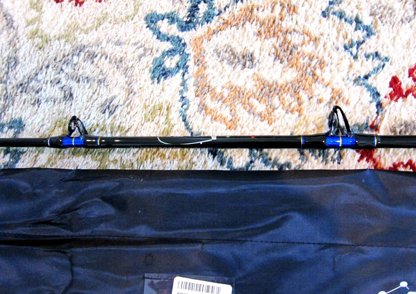FibLink Aquaman A-3050 2-PC Stand-Up/Jigging Rod w/Case: 7′; 30-50lb – NEW!!!