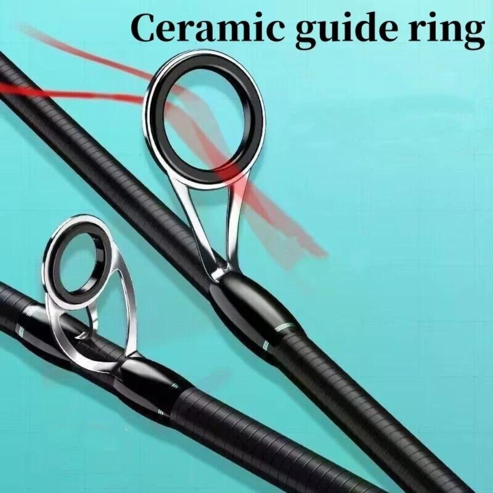 6 ft Fishing Spinning Rod Carbon Fiber Portable Medium Fast Lightweight