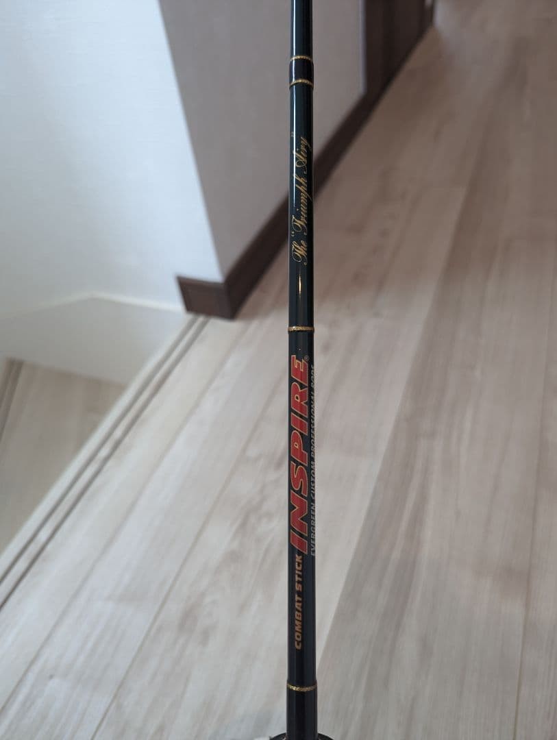 Evergreen Triumph Airy ICSC-66MH-TG Boat Fishing Spin Rod Used