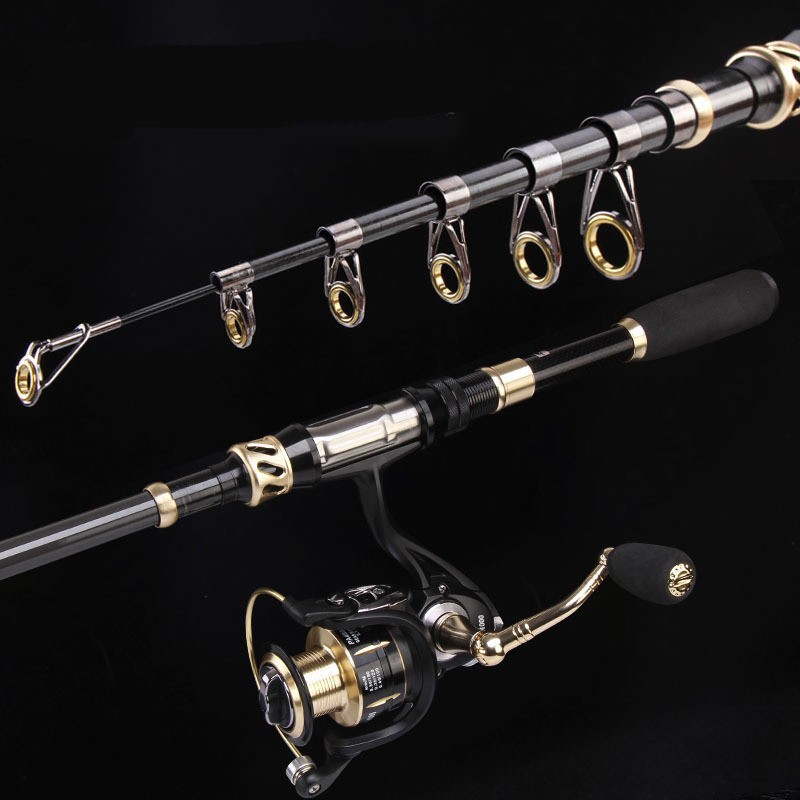 1Pcs Mini carbon sea fishing rod portable carbon fishing rod and fishing gear