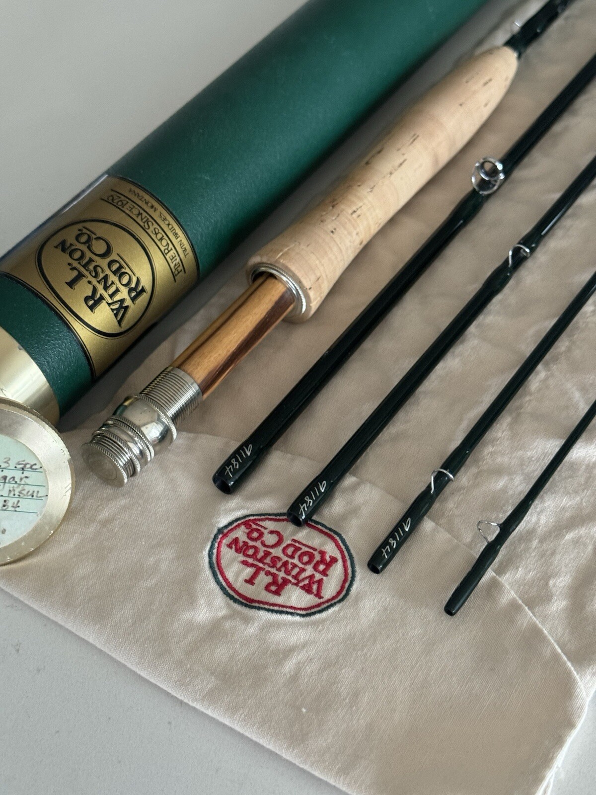 **BEAUTIFUL** 🔥 ~RARE~ RL WINSTON LT 3wt. 8’9”in ~5 Piece~ TRAVEL FlyRod!! 🔥