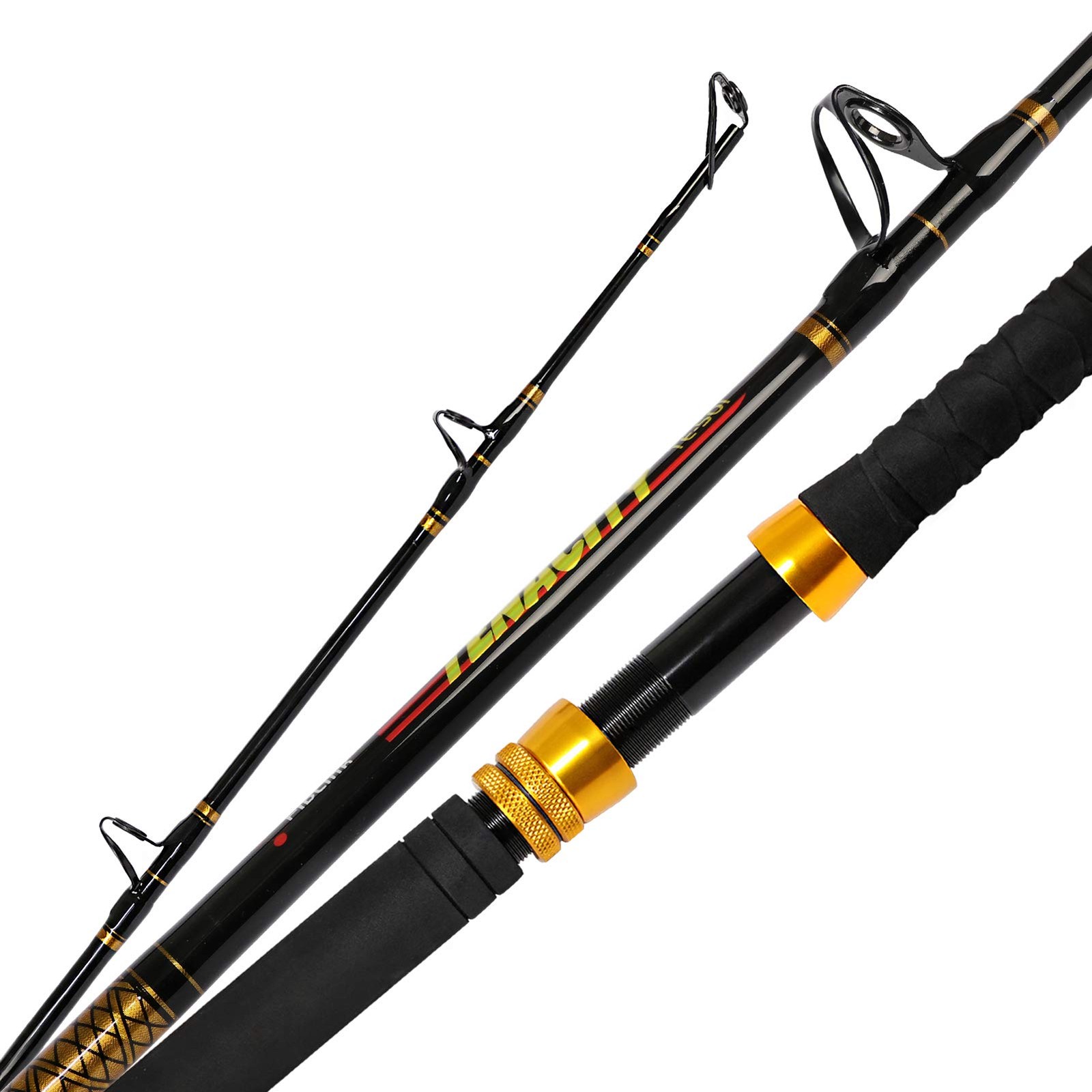Fiblink Fishing Trolling Rod 2 Piece Saltwater Offshore Big Name Heavy Duty