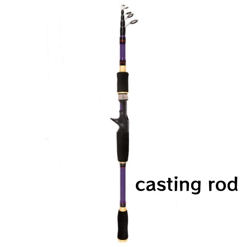 Fishing Rods Telescopic Ultra-Light Carbon Fiber Rod Durable Sensitive Portable