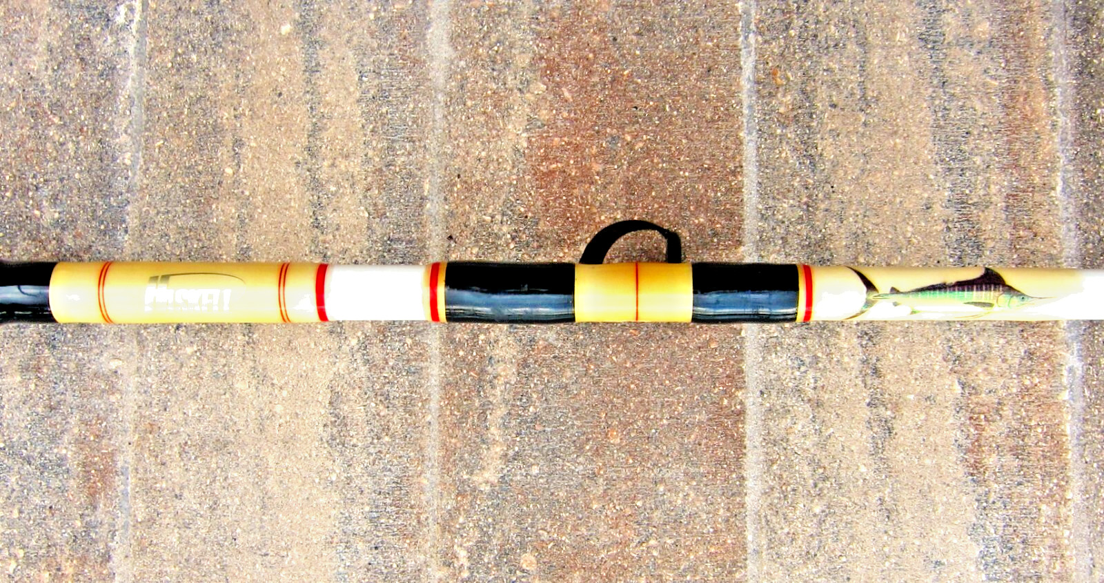 HASKELL Custom Big-Game Boat Jigging Stand-Up Rod : 7′; 20-50 LB. – VERY NICE!!!