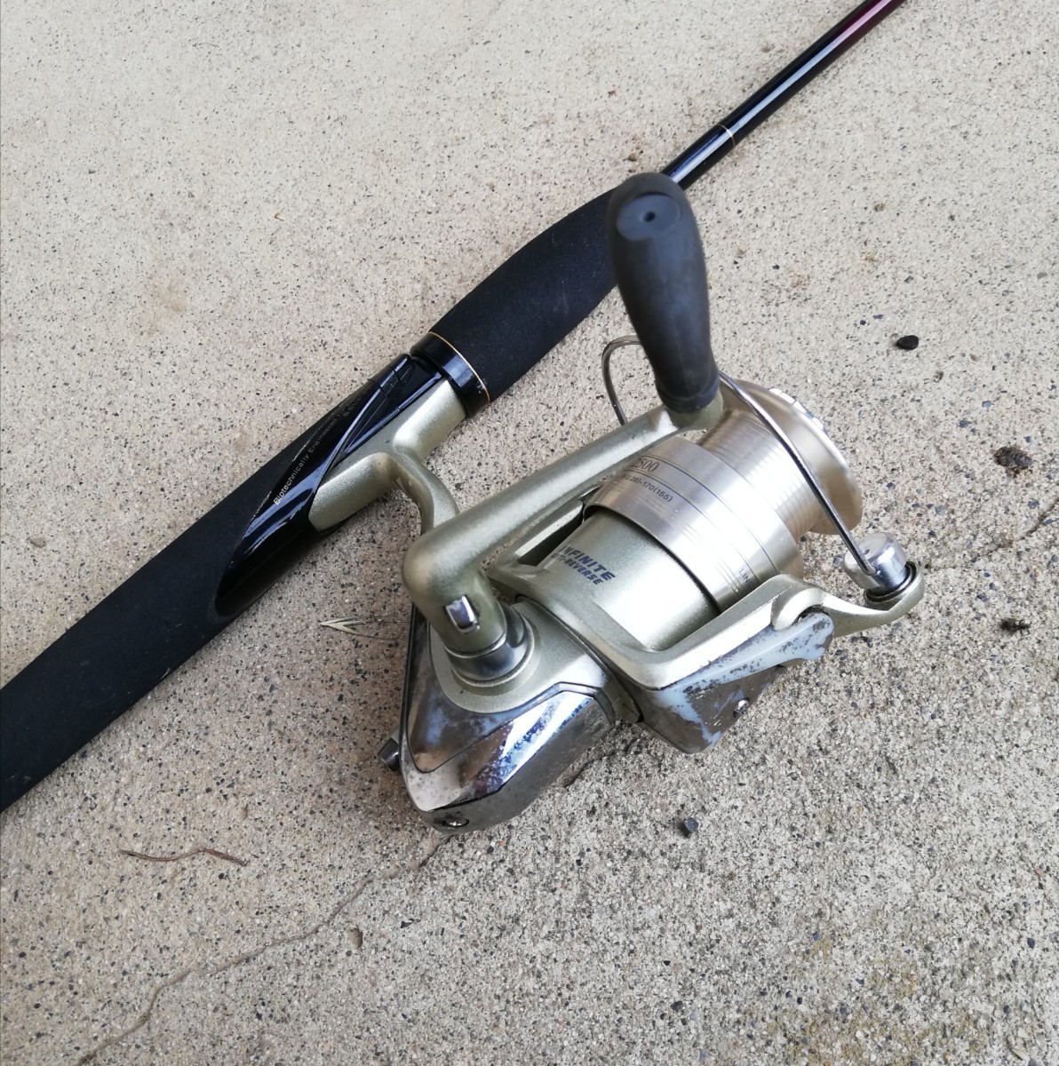 Daiwa Team Rod Power Mesh Fishing Td-591-2Fs Sprinter L2500 Reel Set