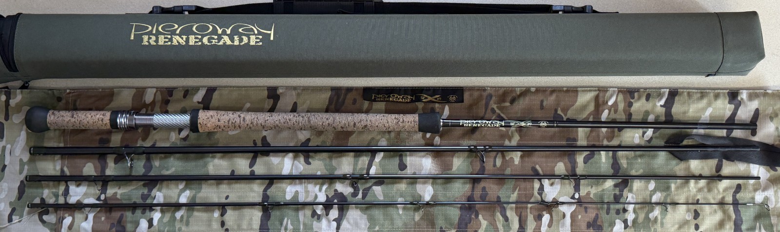Pieroway Renegade 9120-4 Spey Rod (7wt ?)