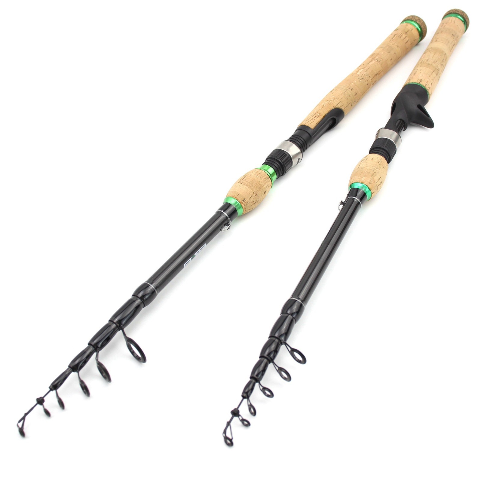 Spinning Carbon Fishing Telescopic Casting Rod Fast Long Shot Lake Fishing Rod