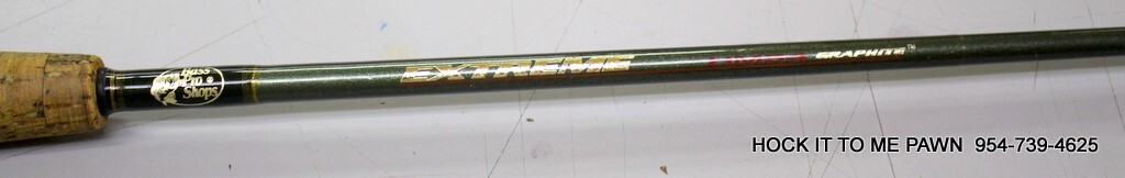 Bass Pro Shops EX60MHT-N 6’0″ HM54 Graphite Baitcasting Rod