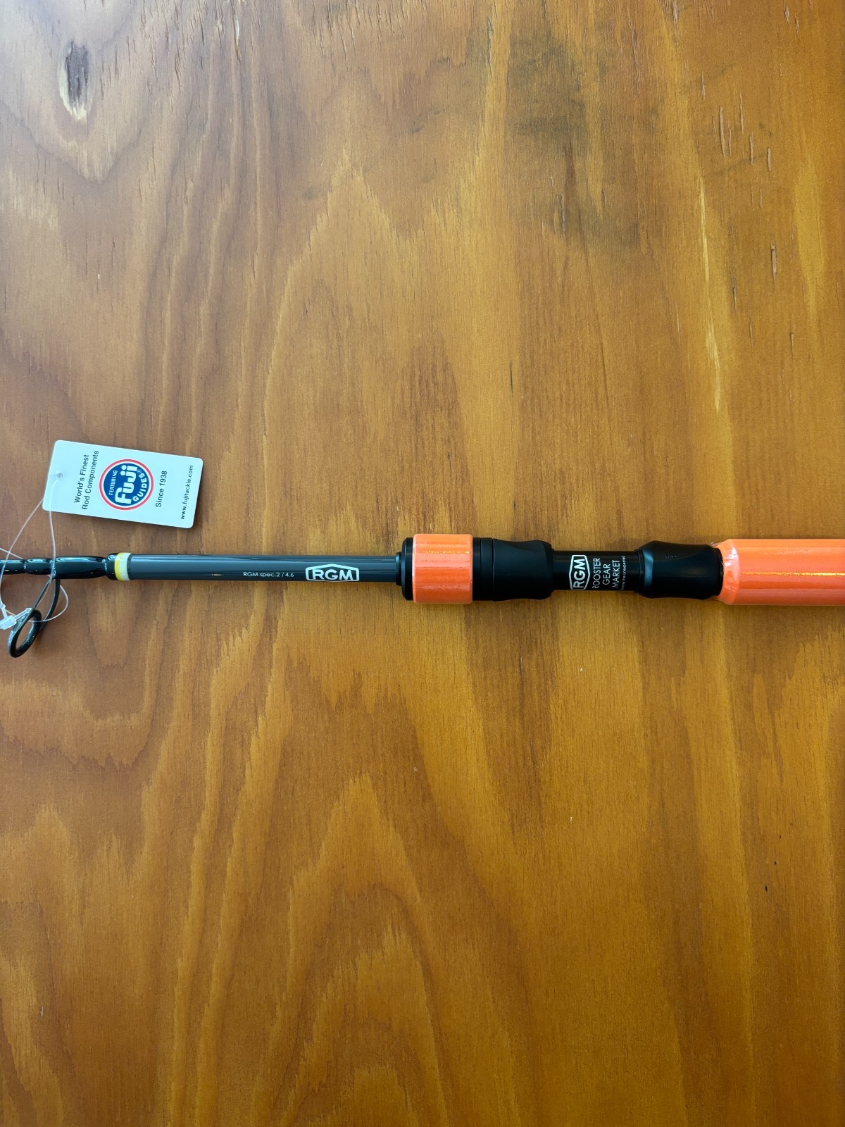 Jackall RGM Spec 2 4.6ft Ultra compact rod Black Orange
