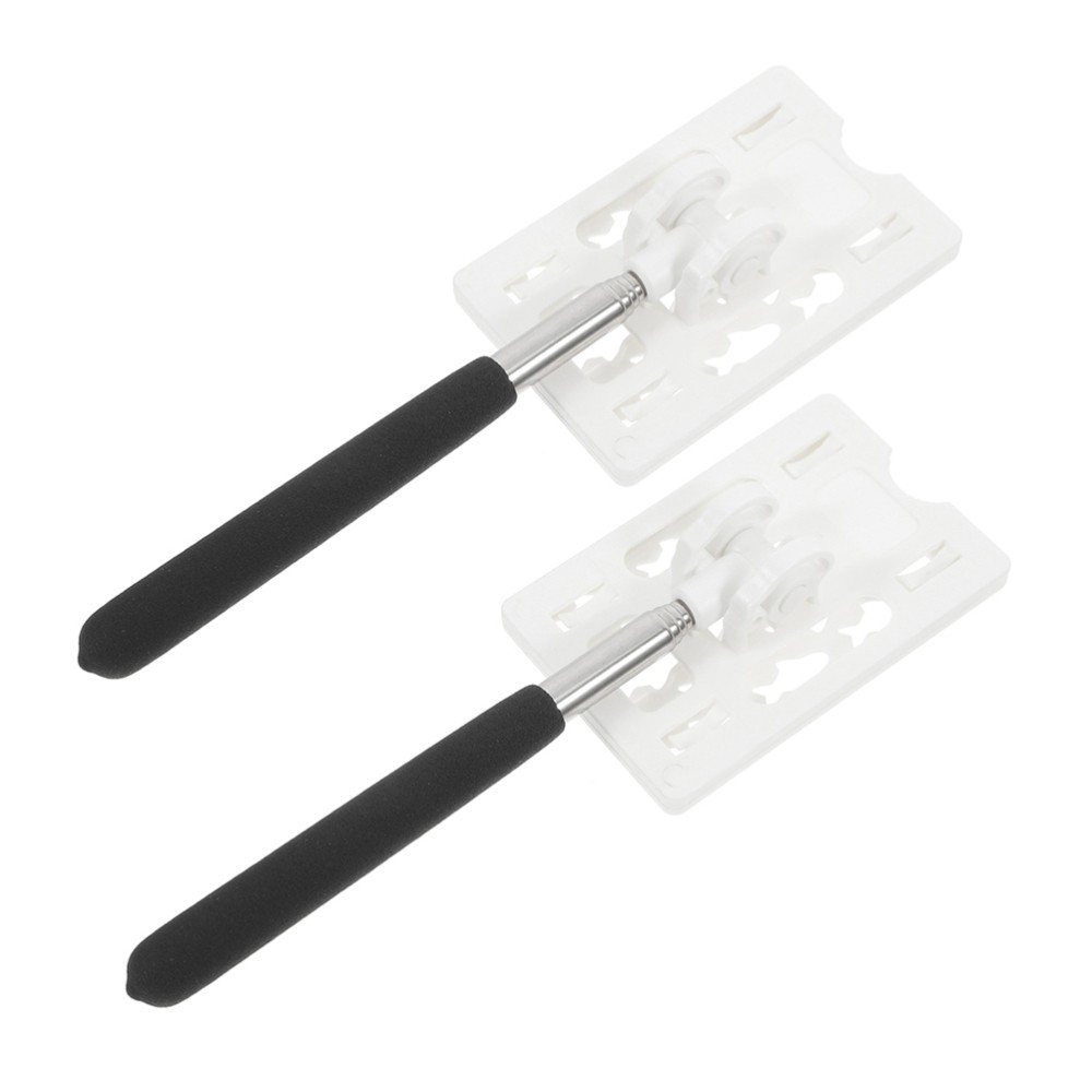 2 Pcs Parking Tool Contactless Payment Rods for Car Toll Grabber Holder