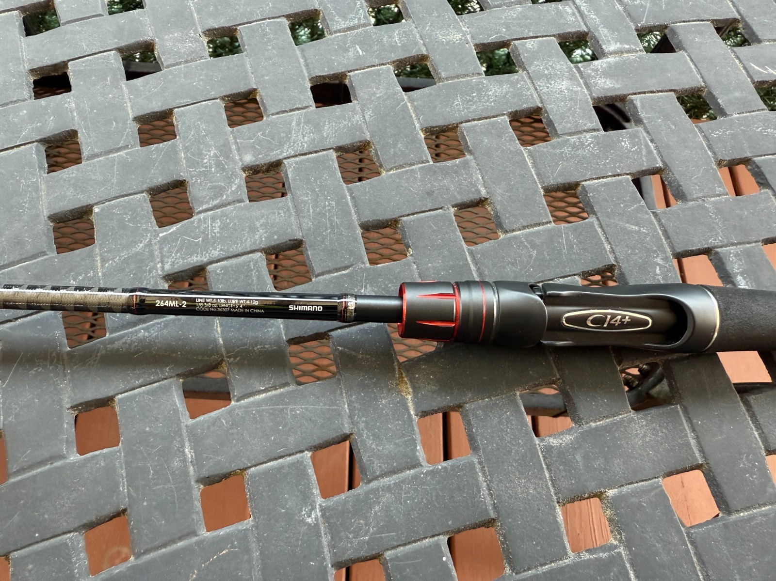 Shimano Zodias 264ML-2 (JDM), 6’4″, Med Light, Fast, 5-10lb, 1/8-3/8oz, Spinning