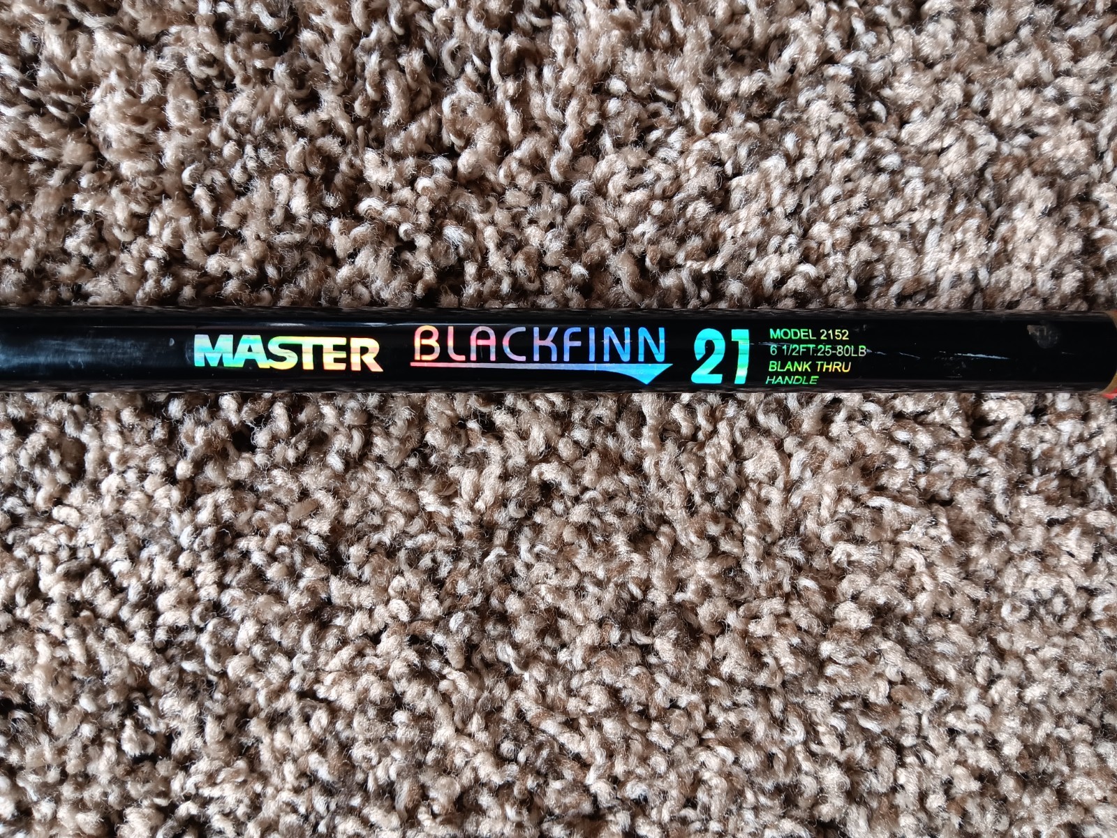 masters ocean pole “Blackfin 21” #2155 25-80 pole 25-80 lb