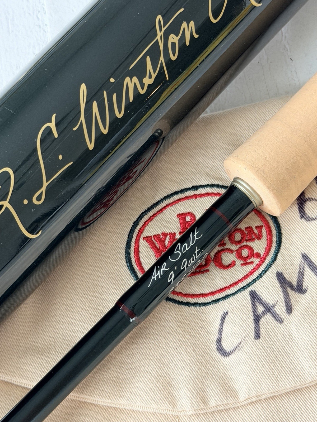**BEAUTIFUL** 🔥RL WINSTON AIR SALT 9wt 9’ft FlyRod!! ~LEGENDARY~ 🔥