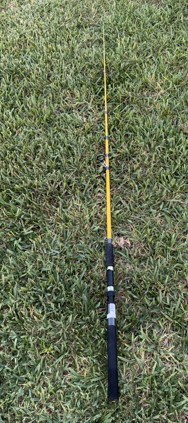 Yellow Fin-Chaser Fishing Rod 1/4-3/4 Ounce 7′ Medium Action. 2 Piece Rod