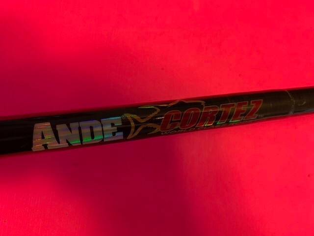 ANDE CORTEZ 7 FOOT 12 TO 30 POUND RATED SALTWATER SPINNING ROD NEW OLD STOCK