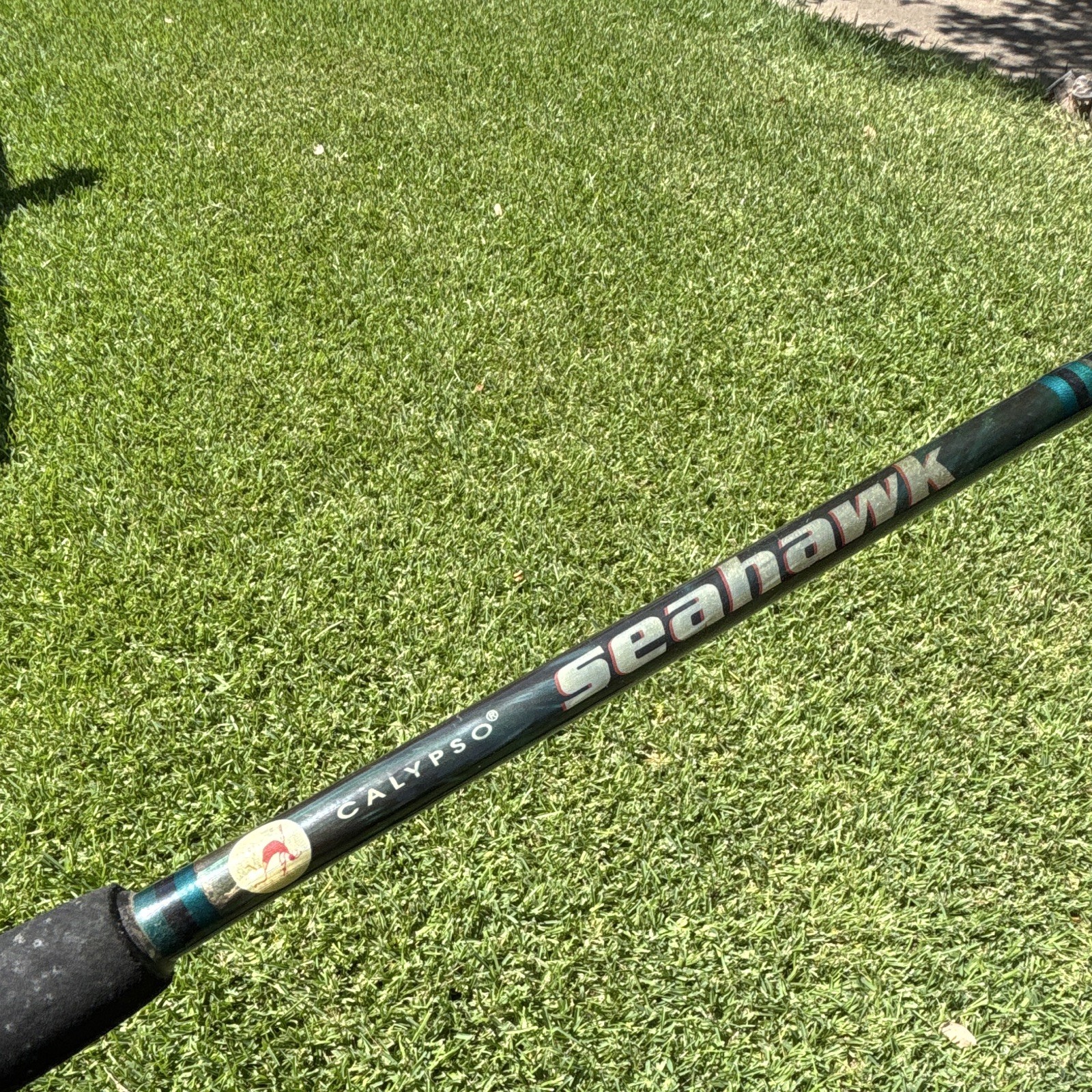 Sea Hawk Calypso 7ft 2pc Medium Heavy Spinning Graphite Rod 12-30lb R2F-702MHS