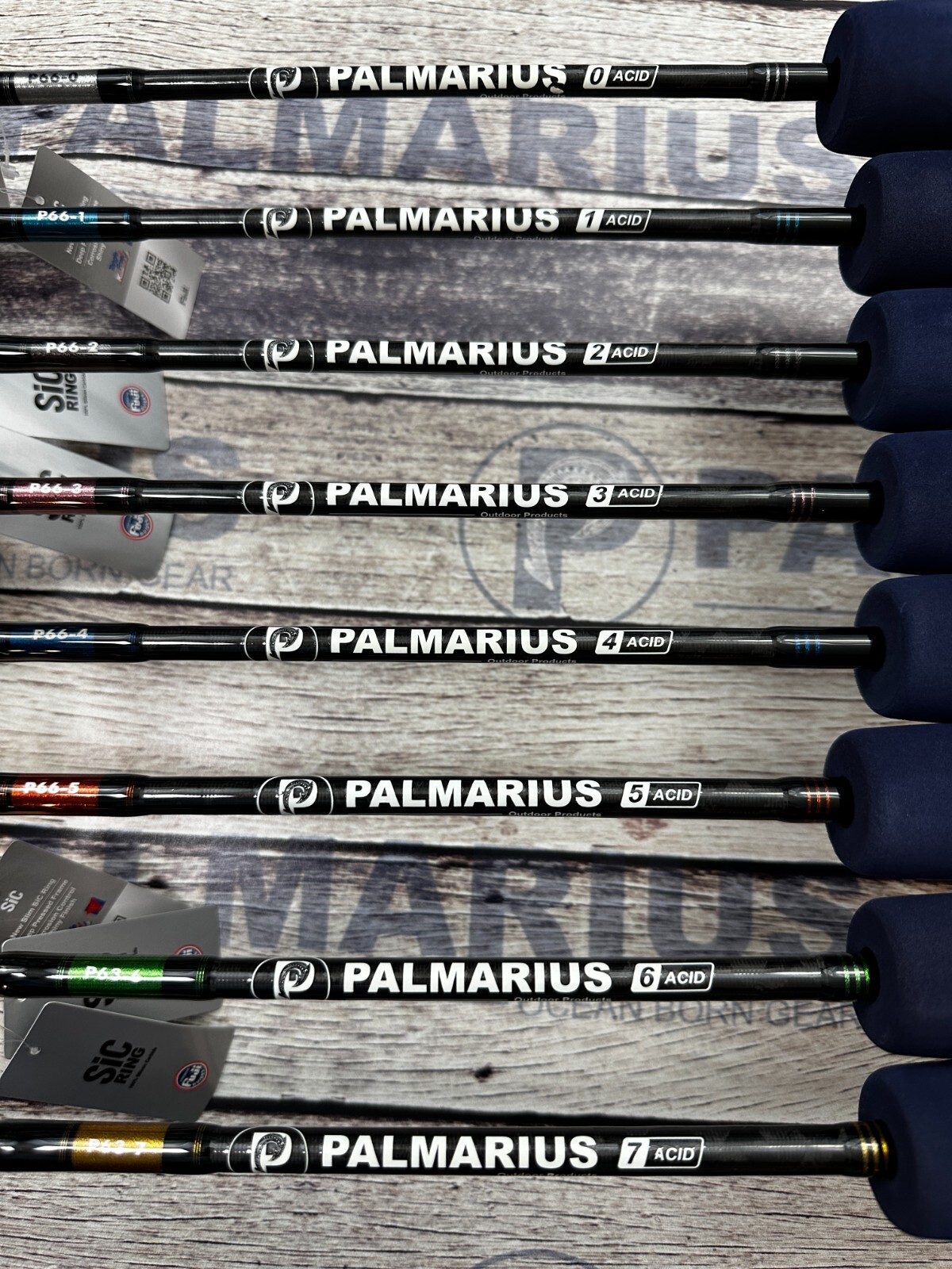 Palmarius P+ 66-0 25g to 100g ● 1 oz to 3 oz ● BlueEVA ● SiC Torzite ● Acid Wrap