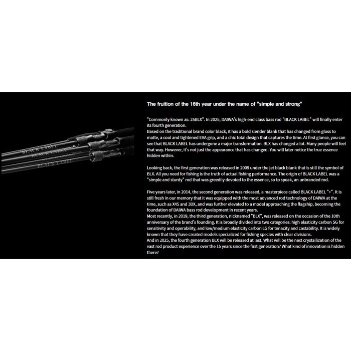 DAIWA Black Label S61L