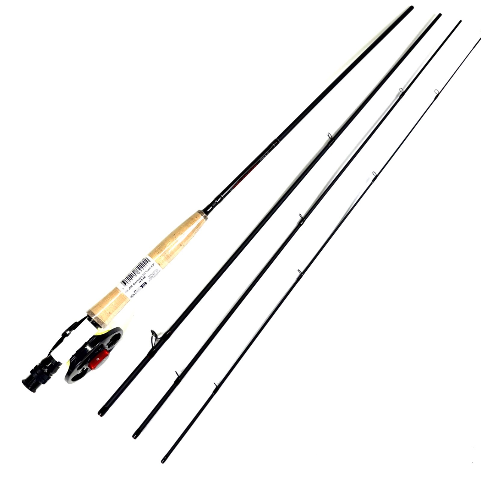 NEW – French JMC Flyfishing Rod/Reel Combo “Lake” #6/7 10′ w/ Fish Beanie & MORE