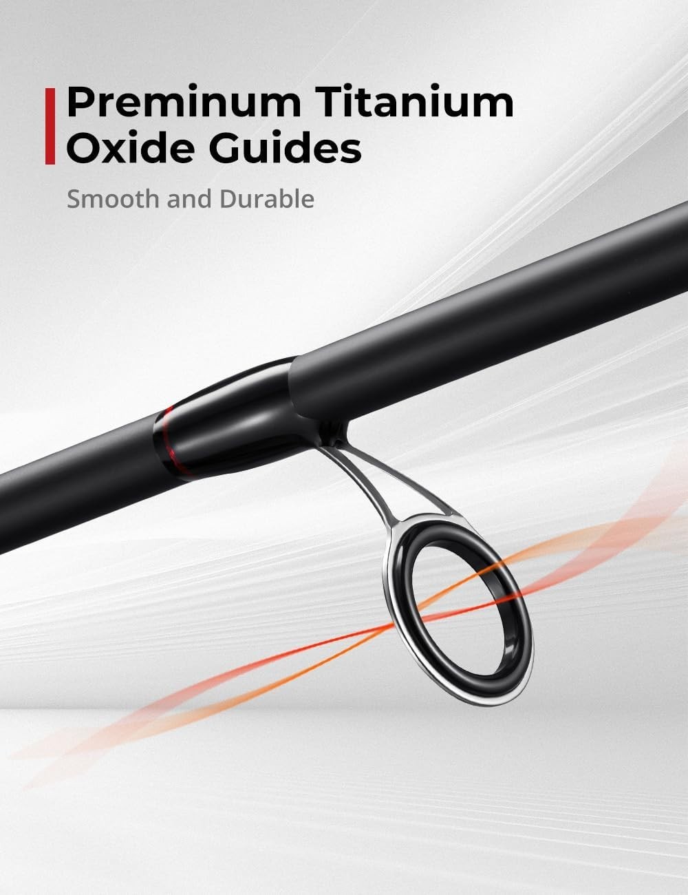 High-Performance Baitcaster Rod – Lightweight, Fast Action, Medium Heavy Power