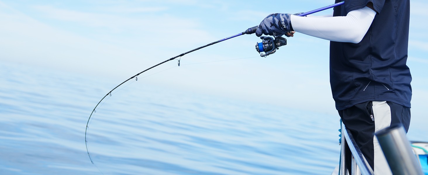 Cruiser Slow Pitch Jigging Spinning Rods [ML and M, 6’3″ Straight Guides Toray]