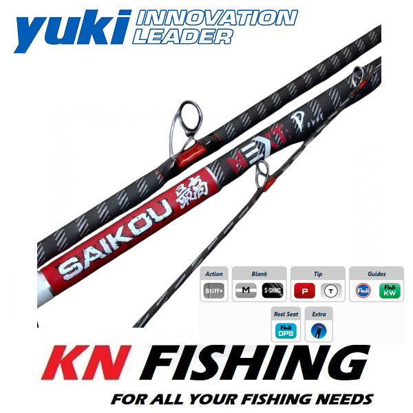 YUKI SAIKOU NEXT GEN POWER Surfcasting Fishing Rod 4.50m 100-350gr