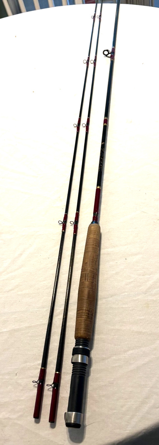 EAGLE CLAW GRANGER GRAPHITE NO. GG 300-8 1/2′ FLY ROD 7-8 ROD WT 3 OZ.2-TIPS