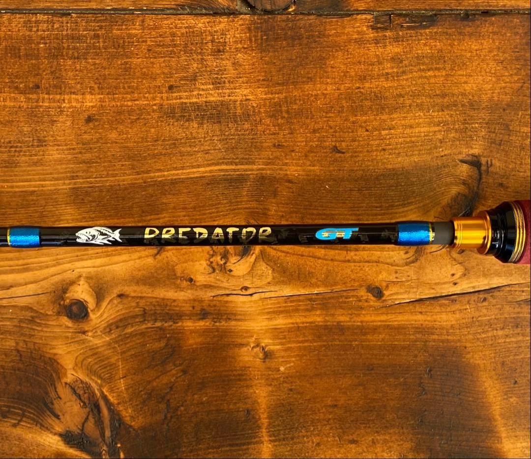Jigging Rod 3-Piece Fuji Guides 6ft MH Multi-Use Saltwater Fishing