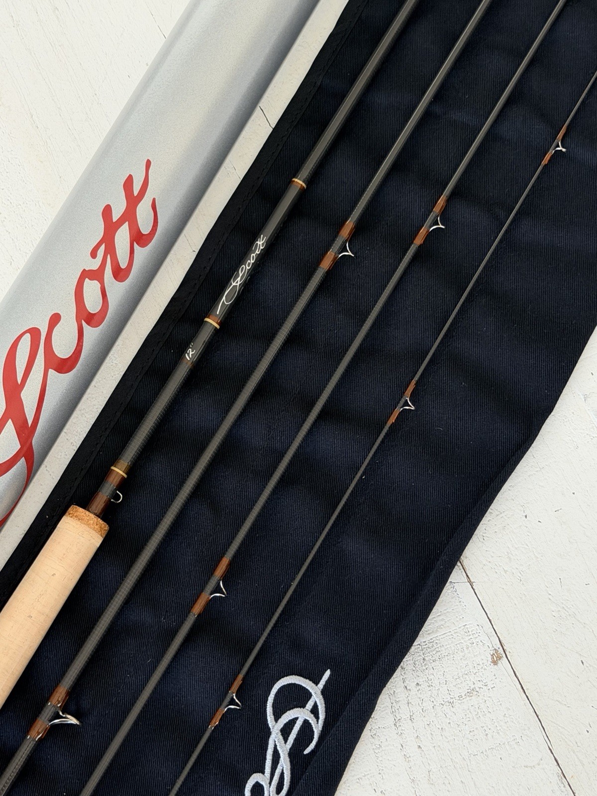 **BEAUTIFUL** 🔥 SCOTT G Series 2wt. 7’7”in~4Pc Fly Rod!! 🔥~NEW~🔥