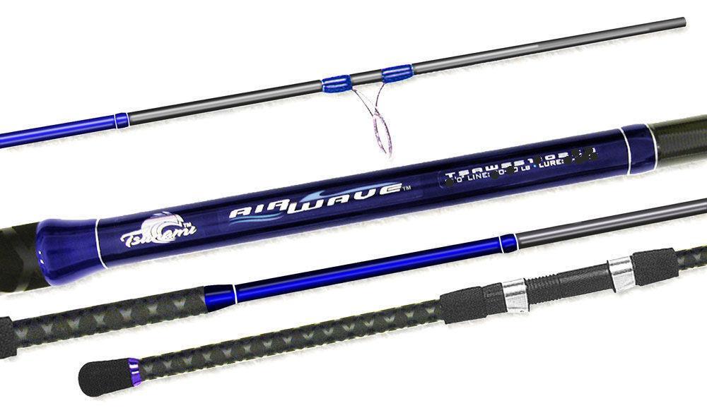 Tsunami Airwave Surf Spinning Rod 2pc [MH, H, XH/9′ – 12′]