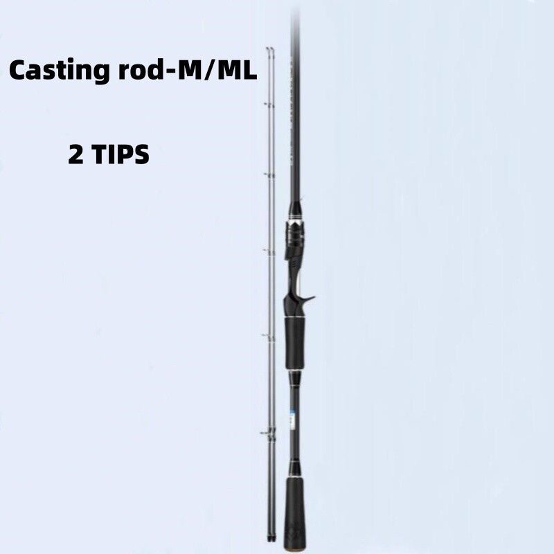 Fishing Rod 1.65m/1.8m Carbon Fiber Spinning Casting Fishing Pole Fast Trout Rod
