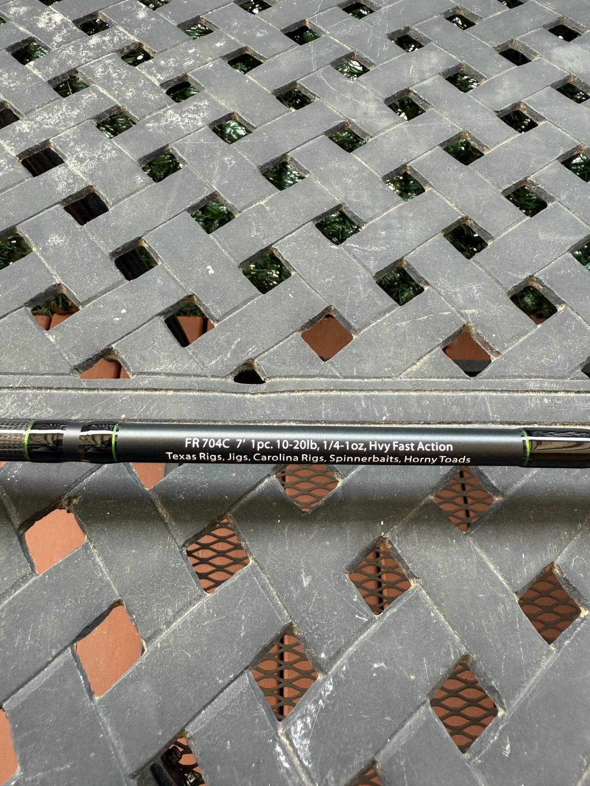 Dobyns Fury FR 704C, 7’0″, Heavy, Fast, 10-20lb, 1/4-1oz, Casting Rod, 1pc