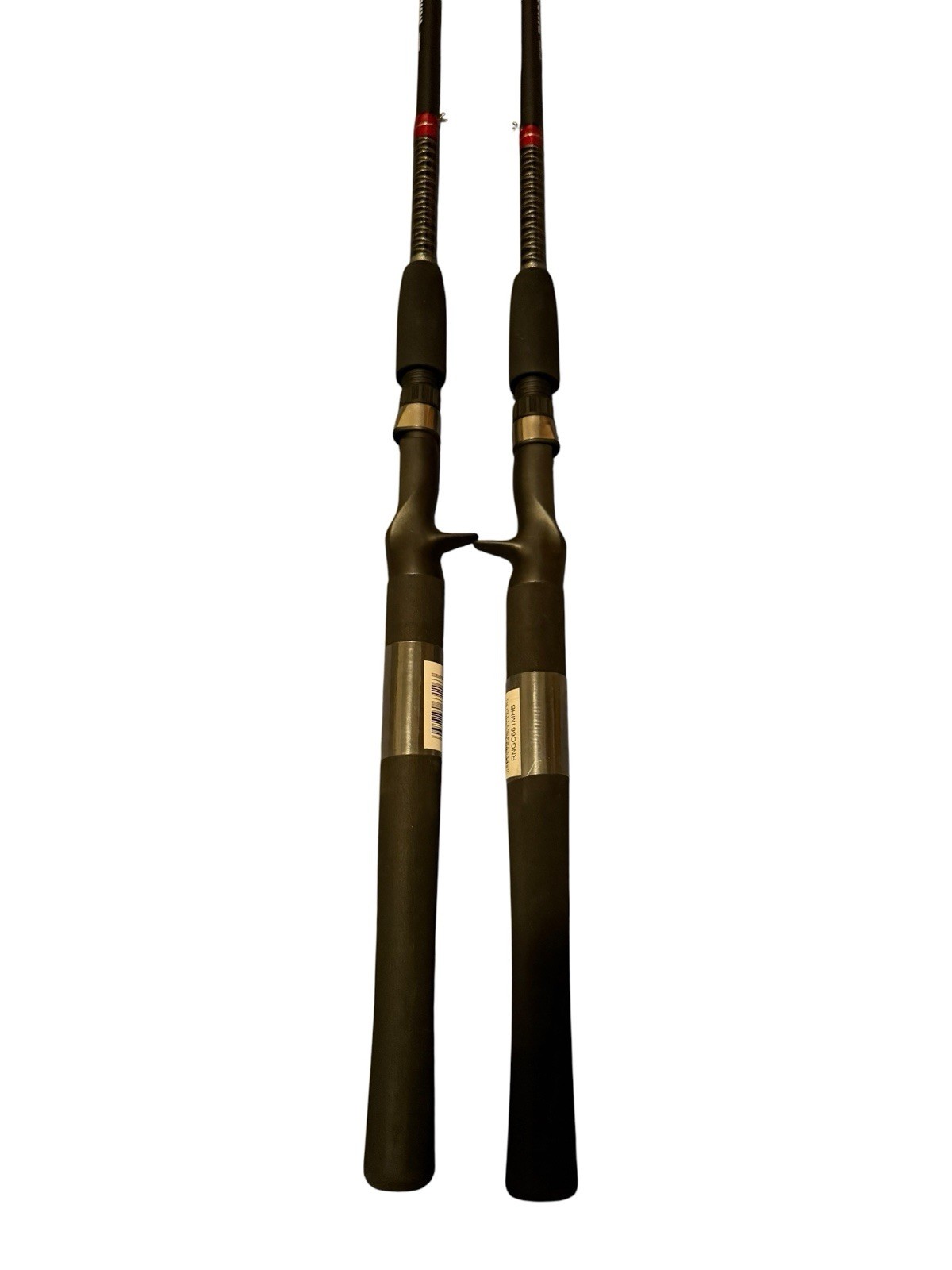 2 Lot Zebco Rhino Tough 6’6 Casting Rods RNGC661-MHB