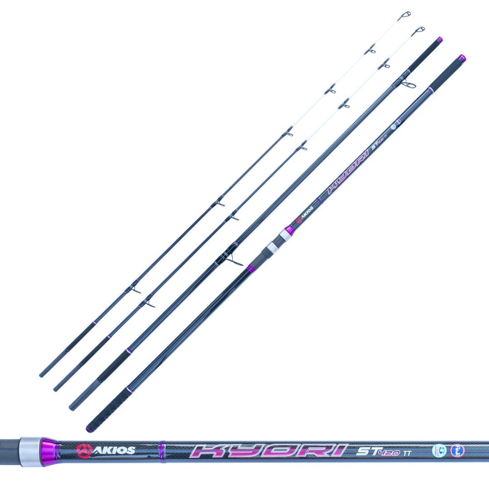 AKIOS Saltwater Fishing Surfcasting Twin Tipped Rod KYORI ST420 TT 4.2m/14ft