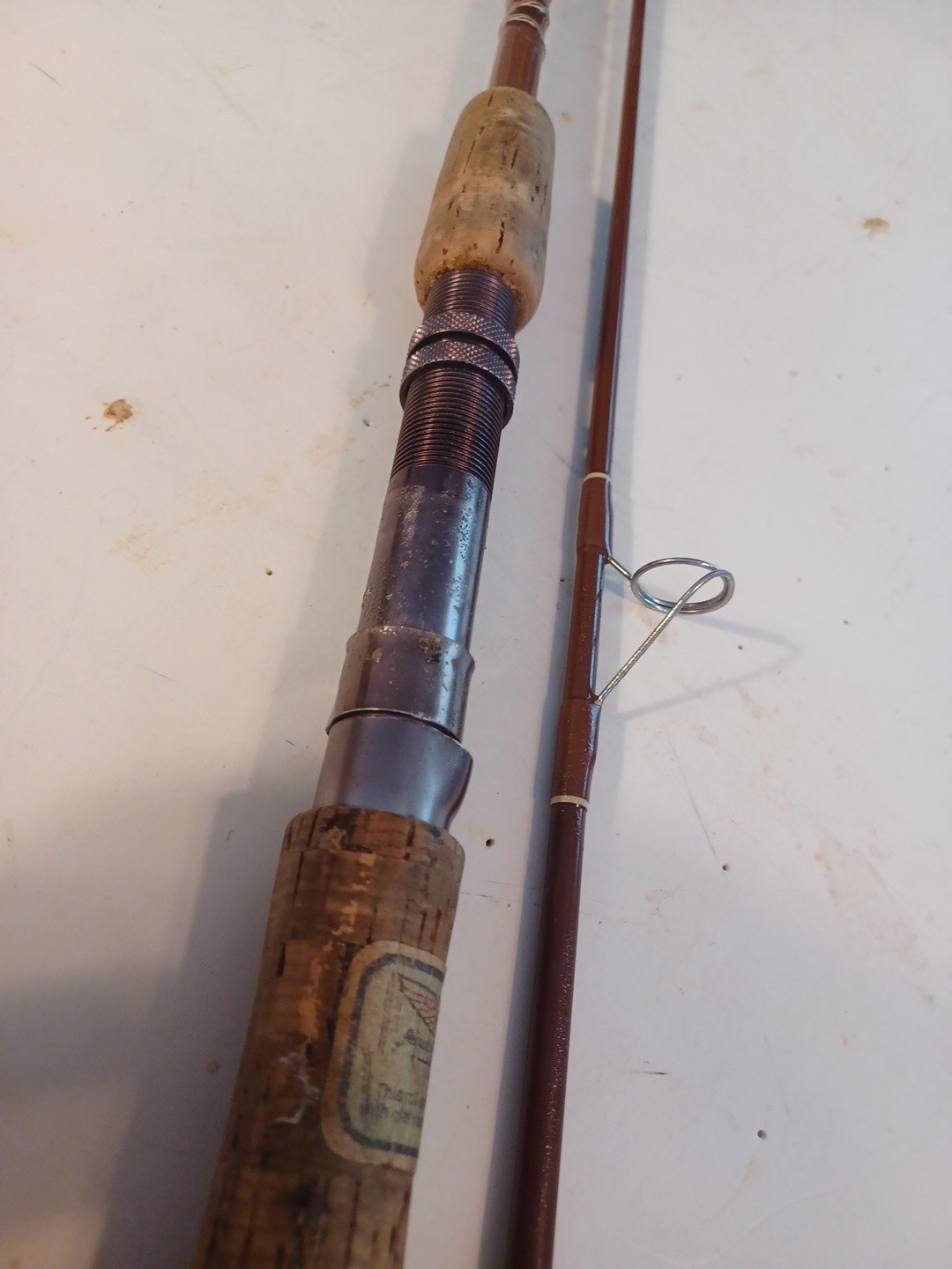 Vintage FENWICK Woodstream Light Spinning 6′ Rod made in USA With Case (T9)