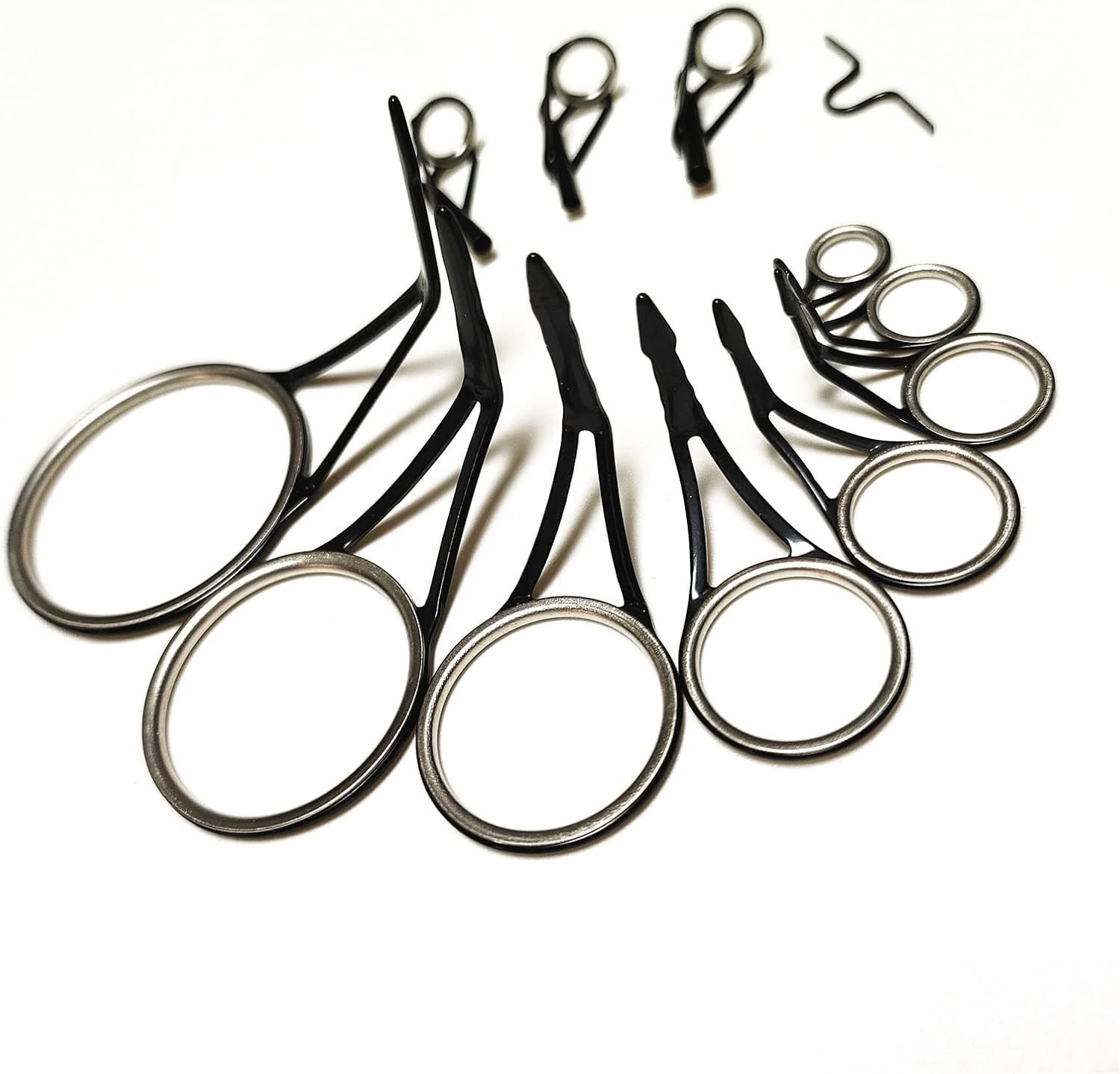 Minima Rings one Piece Stamped Frame Guide Fishing Rod Repair Kit Guide Tip T…