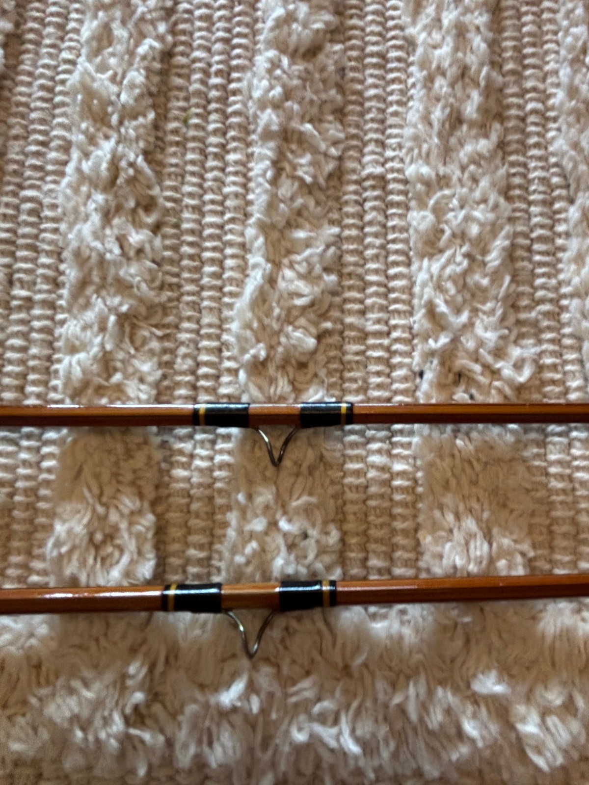 Vintage (1948) Phillipson Premium 9′ 5- 5/8 oz HCH 3 pc 2 tips Cane Fly Rod