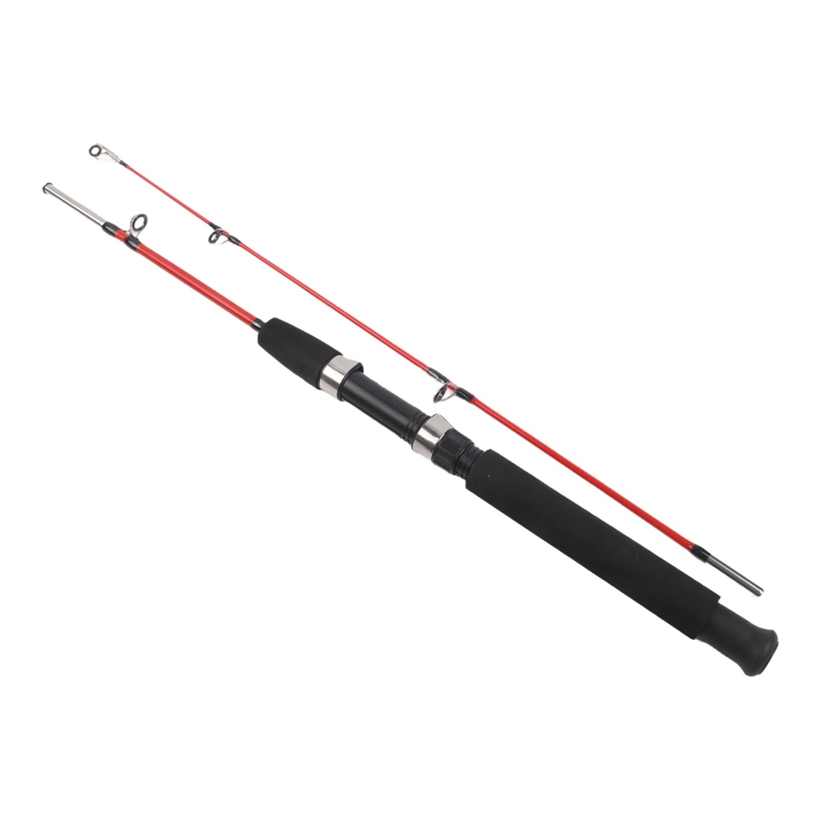 Outdoor Fishing Rod FRP 1m Length Lightweight 1065g Balanced Design for Angling