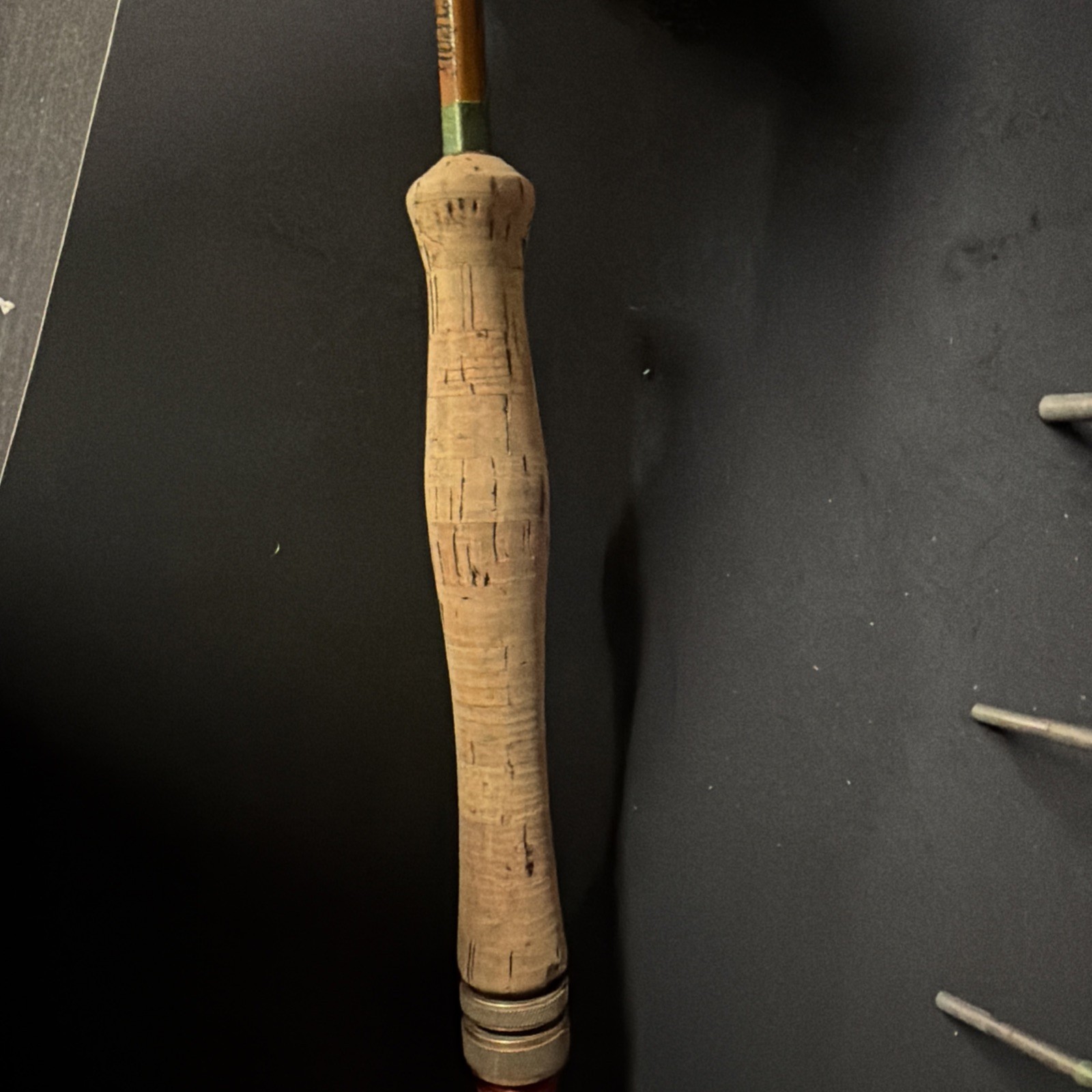 Walton Powell (BAMBOO) 9′ 1″ # 4pc 2 top Fly Fishing Rod ULTRA RARE!!!