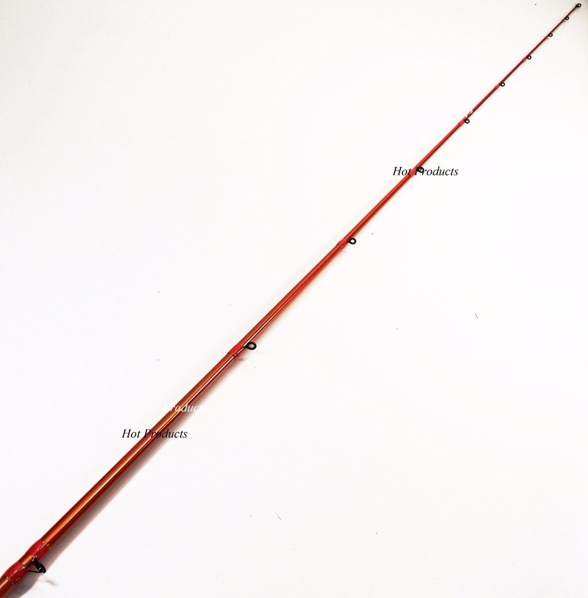 7′ MEDIUM CASTING Carrot Stix ALPHA ORANGE Bass Fishing Rod CWA701M-M-C
