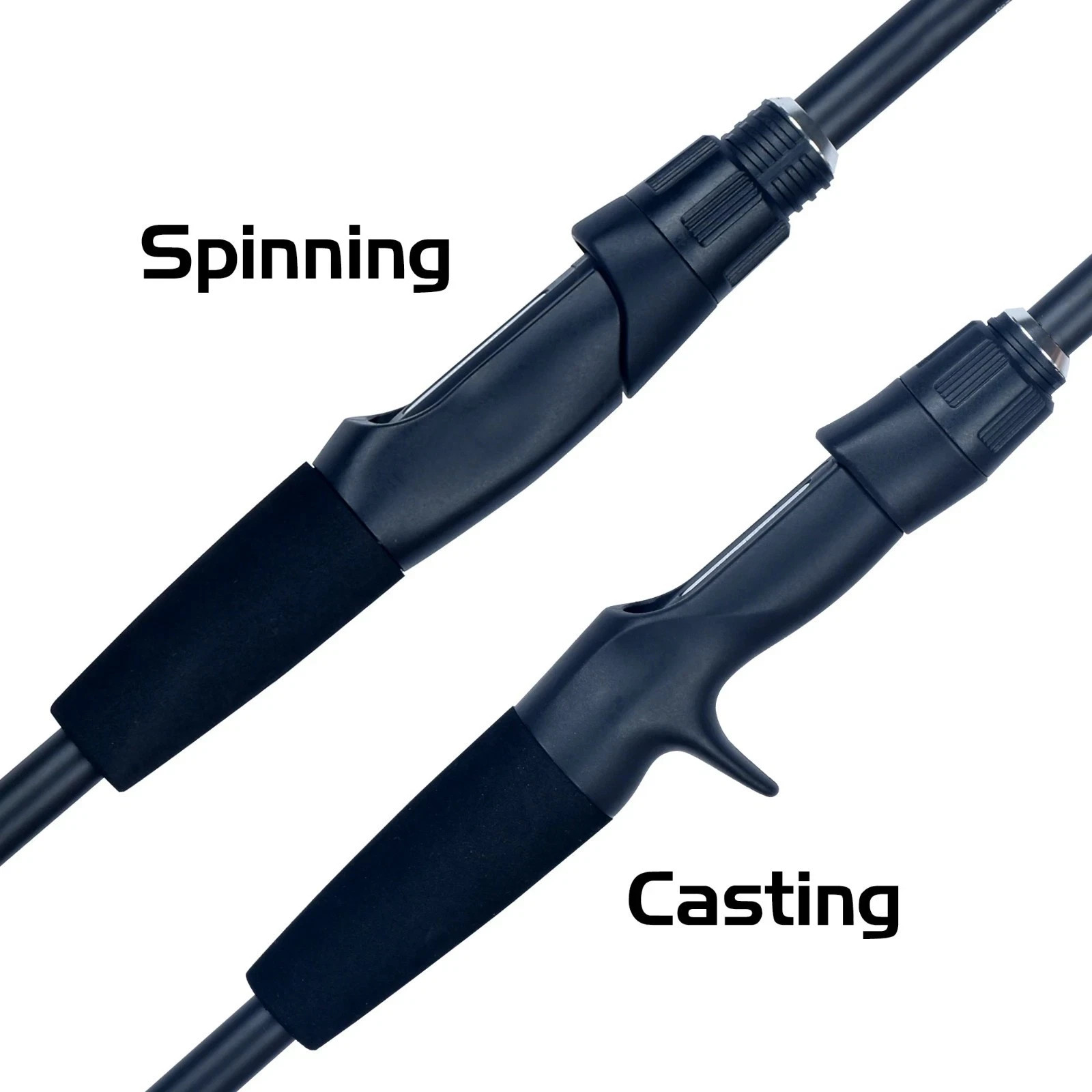 Carbon Travel Fishing Rod 4-Section Spinning Casting 5-30g Fast Action Trout Pol